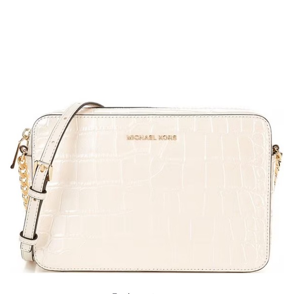 Shoulder Bag Leather Crossbody Michael Kors Black Crocodile Bag